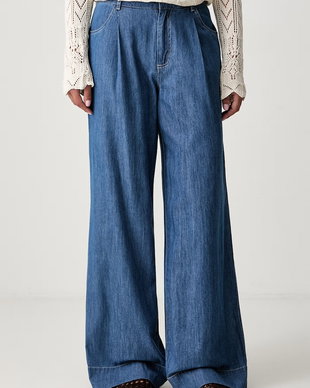 Hoss Intropia blugi wide leg pentru femei