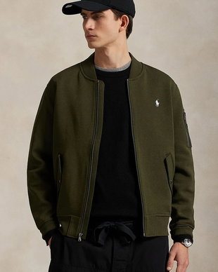 Polo Ralph Lauren hanorac cu fermoar pentru bărbați cu bumbac