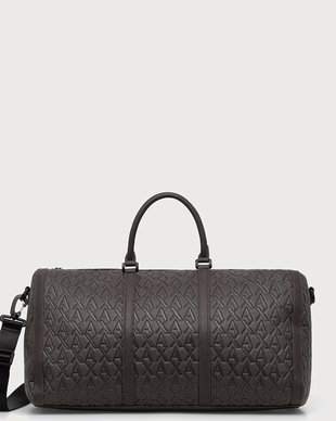 Armani Exchange geantă de călătorie pentru bărbați cu imitație de piele