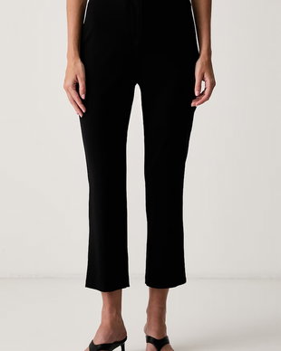 Le Privé pantaloni capri pentru femei din vâscoză YSEE CAPRI NOIR