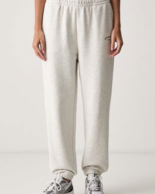 Le Privé pantaloni de trening pentru femei din bumbac VARSITY JOGGER
