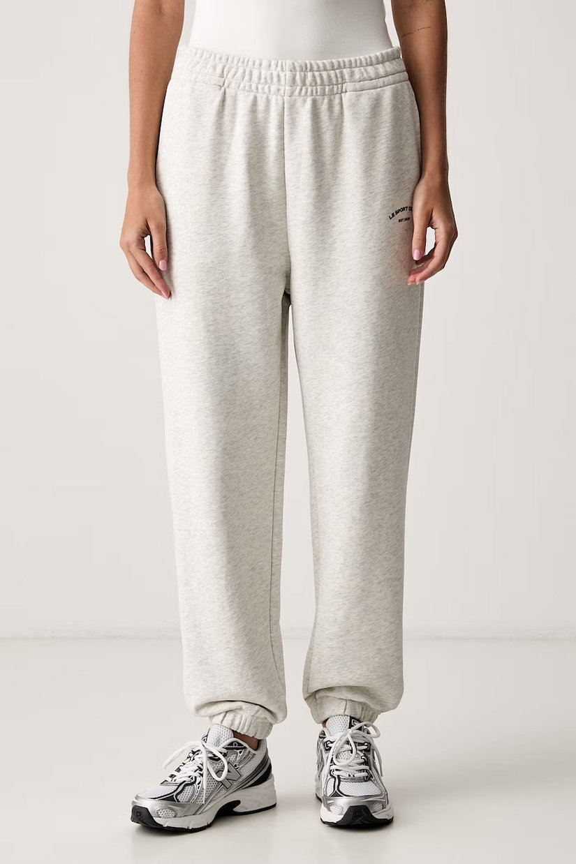 Le Privé pantaloni de trening pentru femei din bumbac VARSITY JOGGER