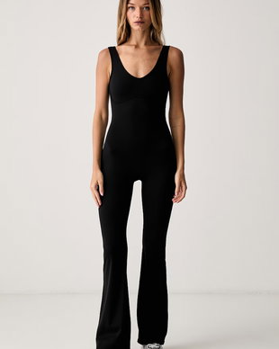Le Privé salopetă pentru femei COMFORT FLARE JUMPSUIT