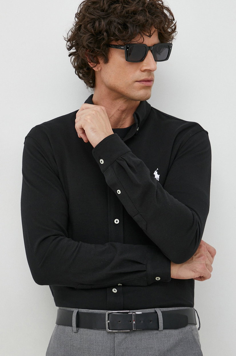 Polo Ralph Lauren cămașă pentru bărbați din bumbac