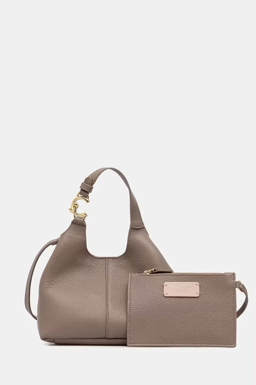 Coccinelle geantă crossbody pentru femei din piele