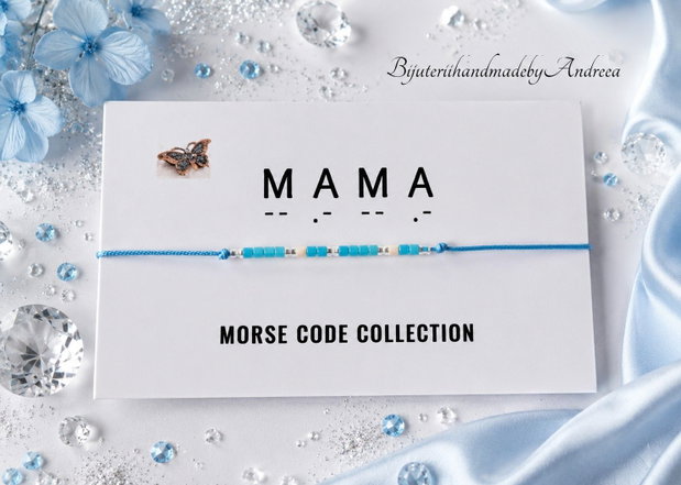 Oferta promo 2+1 Gratis Bratari reglabile Morse Code Collection