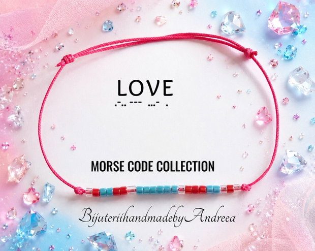 Oferta promo 2+1 Gratis Bratari reglabile Morse Code Collection