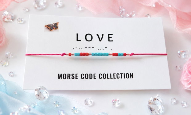 Oferta promo 2+1 Gratis Bratari reglabile Morse Code Collection