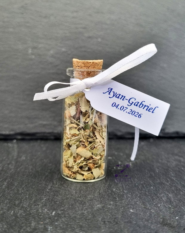 Marturii nunta ceai de tei, marturii botez sticlute cu ceai tei, marturie nunta sticluta, ceai de tei
