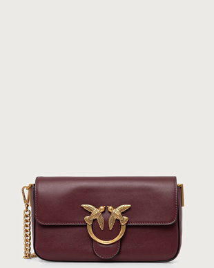 Pinko geantă crossbody pentru femei din piele
