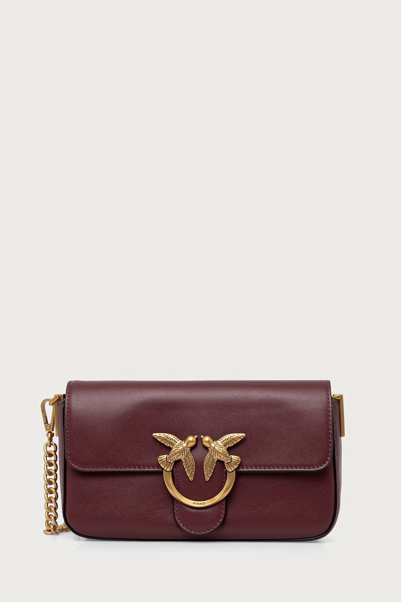 Pinko geantă crossbody pentru femei din piele