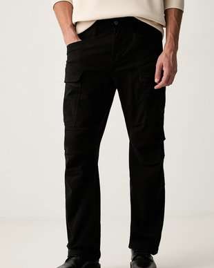 G-Star pantaloni cargo pentru bărbați din bumbac cu elastan 3D Regular Straight Cargo