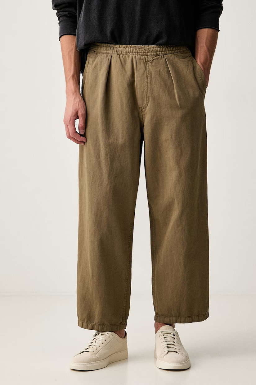 American Vintage pantaloni pentru bărbați cu bumbac