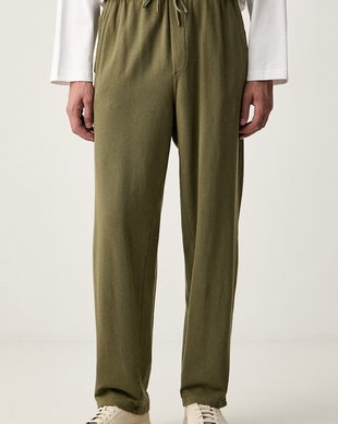 American Vintage pantaloni de trening pentru bărbați din bumbac