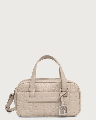 Armani Exchange geantă baguette pentru femei cu imitație de piele