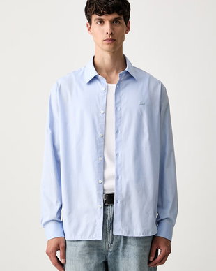 Lacoste cămașă oxford din bumbac