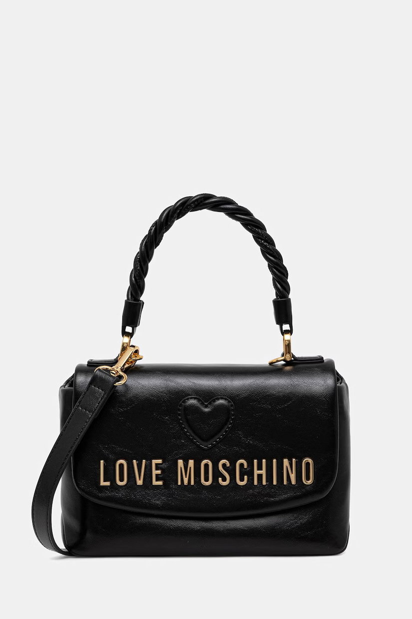 Love Moschino  geantă crossbody pentru femei din piele