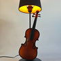 Lampă/veioză -Vioară