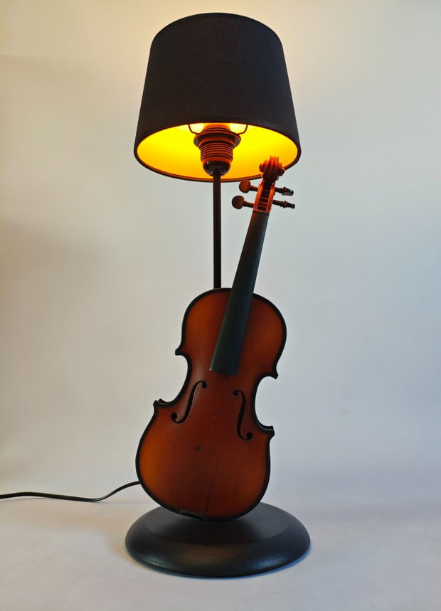 Lampă/veioză -Vioară