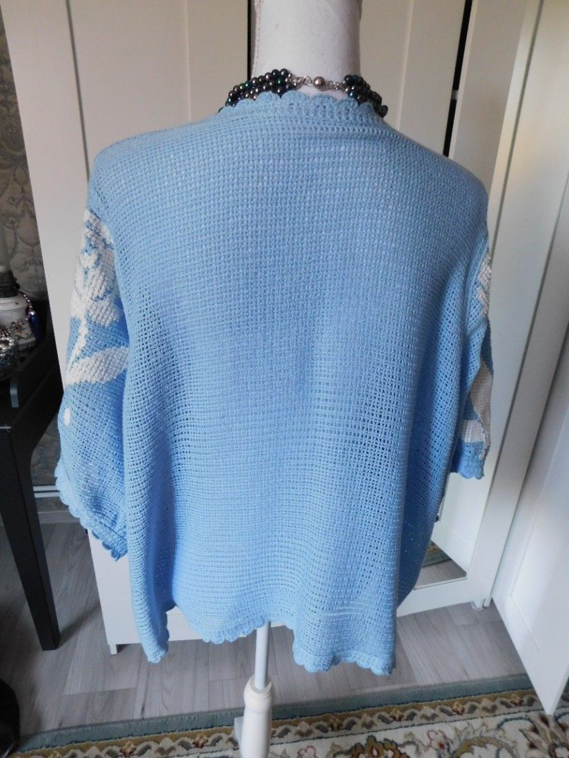 Bluza noua deosebita, bumbac extra, masura 2 XL, poate fi bluza , poate fi vesta eleganta