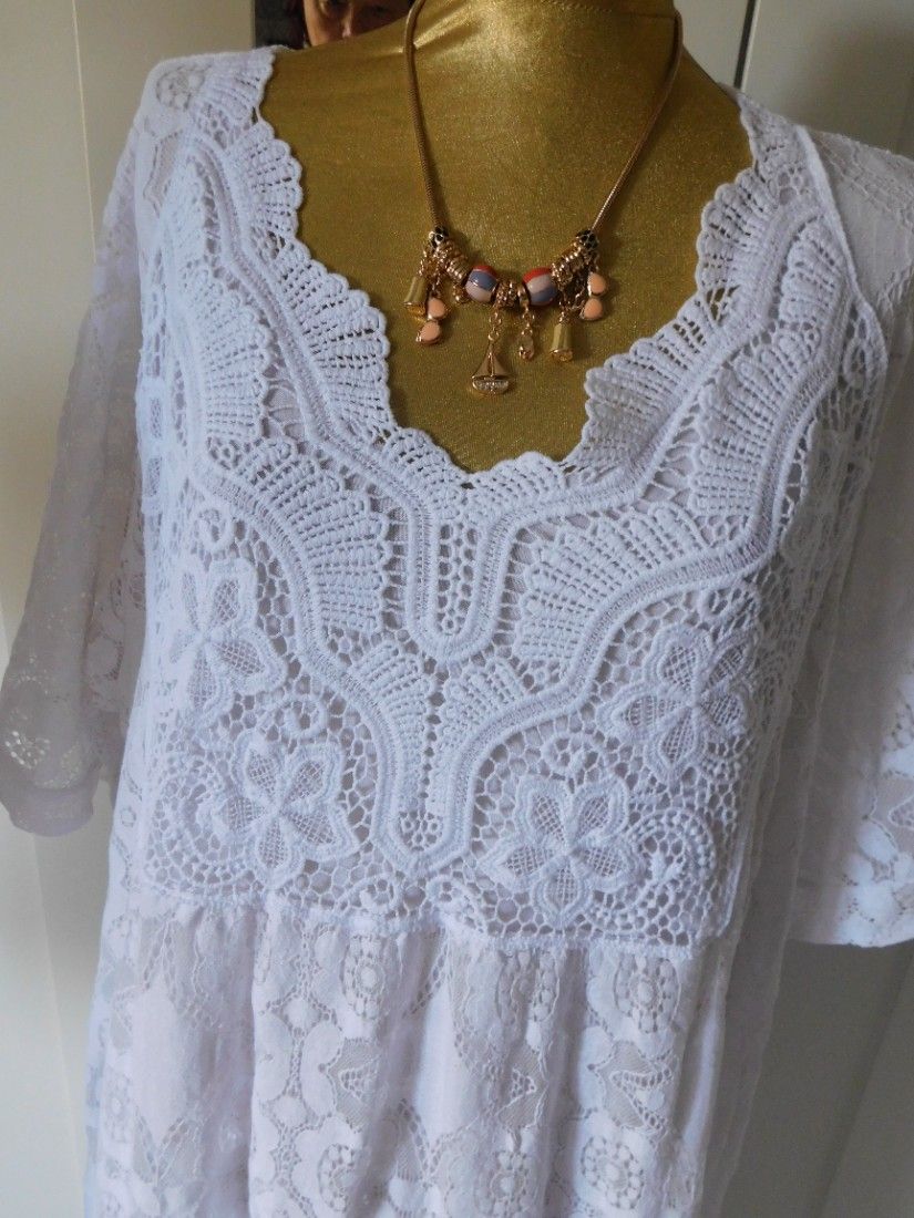 Rochie noua dantela, Italia masura 50 - 52 , superba