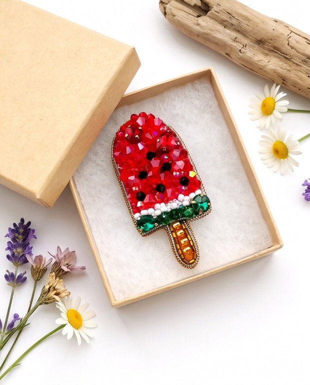 Brosa pepene - Watermelon Pop Stick
