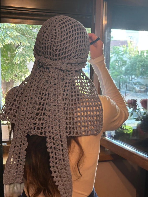 Bandana crosetata