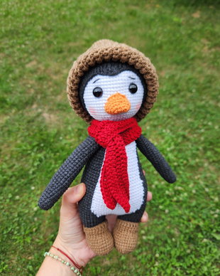 Pinguin crosetat