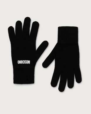 Moschino mănuși pentru femei cu amestec de lână