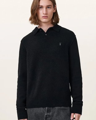 AllSaints pulover pentru bărbați cu vâscoză STATTEN