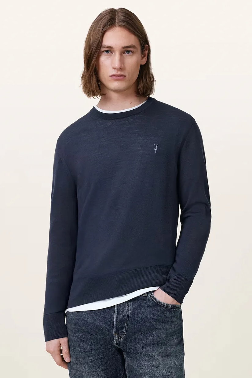 AllSaints pulover pentru bărbați din lână merino
