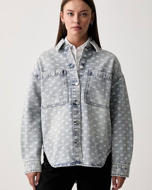Armani Exchange cămașă de damă din denim