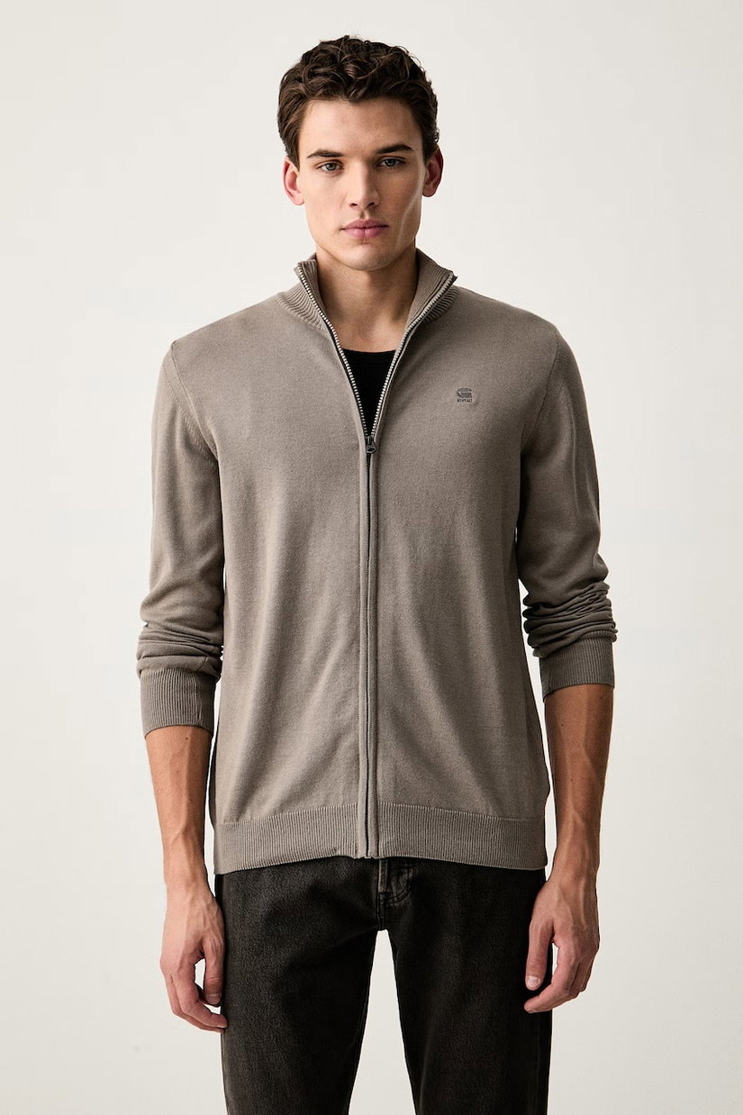 G-Star cardigan pentru bărbați din bumbac Core zip through