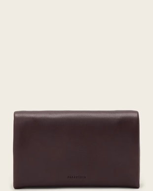 AllSaints portofel pentru femei din piele HARLUNA