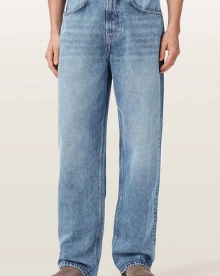 AllSaints blugi relaxed fit pentru bărbați RIVET