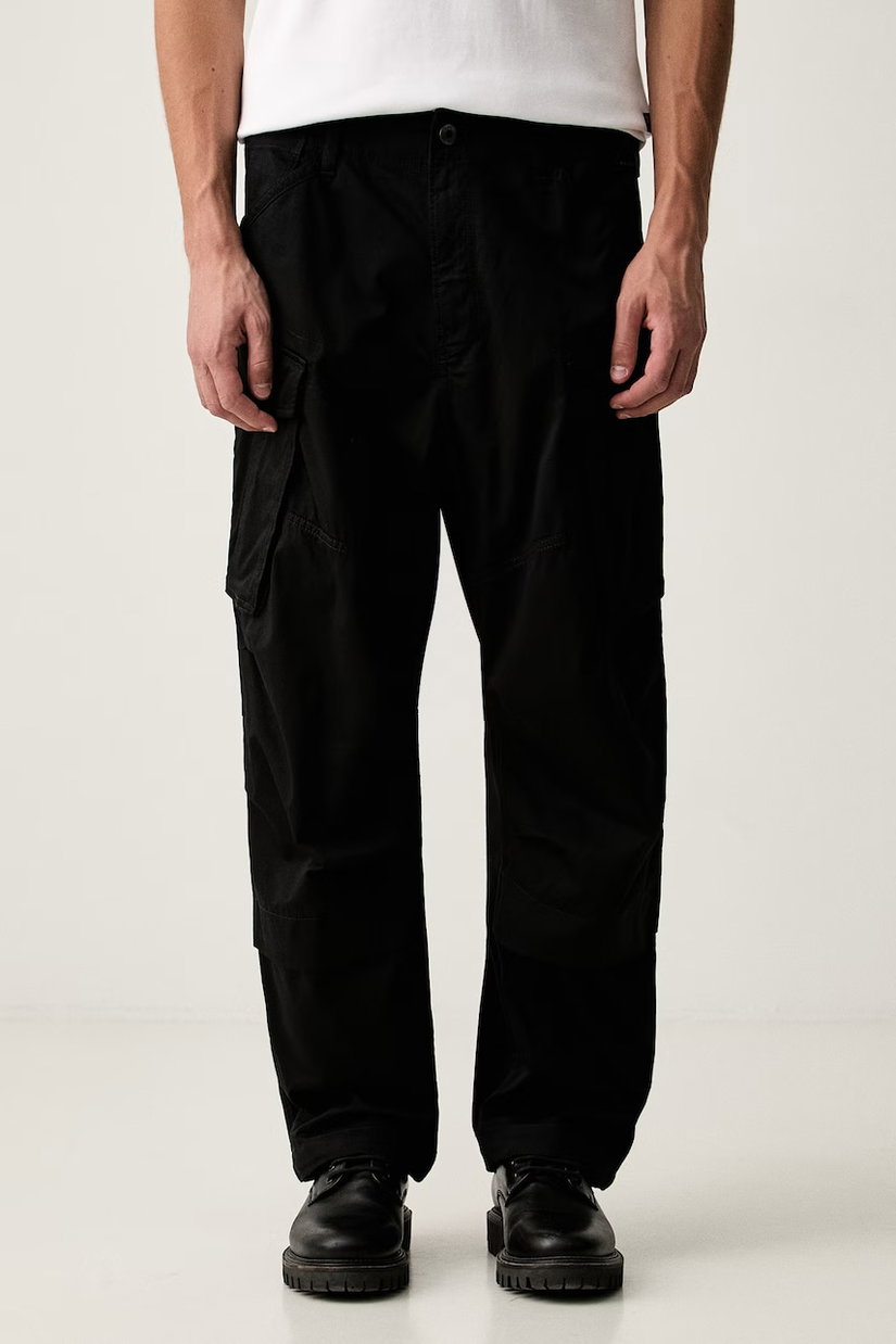 G-Star pantaloni cargo pentru bărbați din bumbac cu elastan Rovic 3D Relaxed