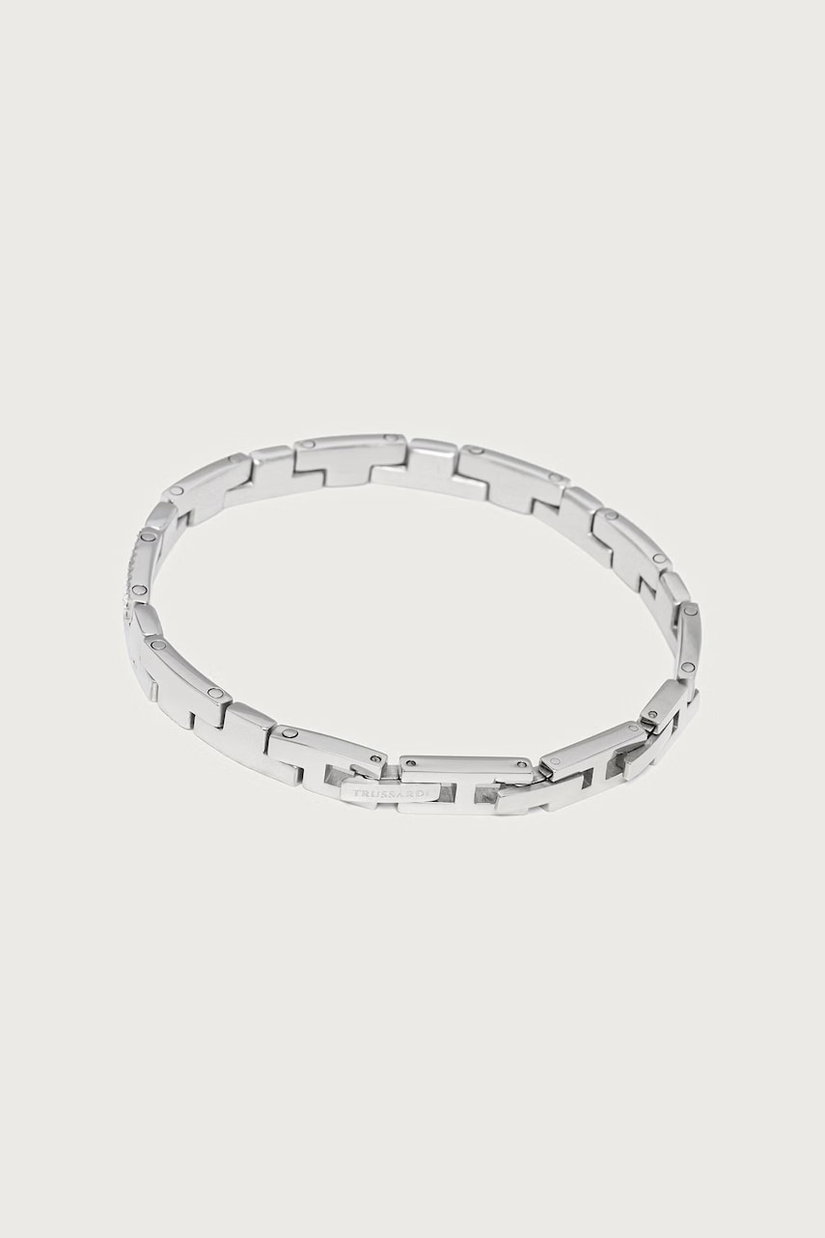 Trussardi pentru femei din oțel inoxidabil cu zirconiu cubic