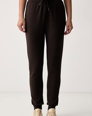 Armani Exchange pantaloni de trening pentru femei cu bumbac