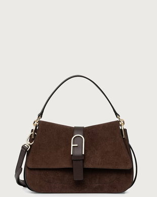 Furla geantă crossbody pentru femei din piele întoarsă