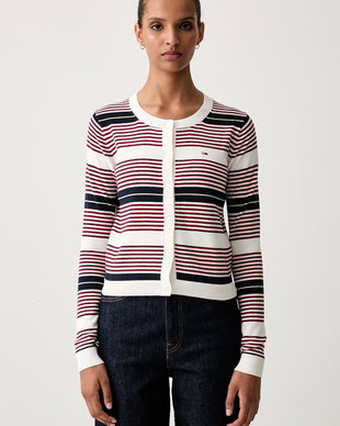 Tommy Jeans cardigan pentru femei din bumbac