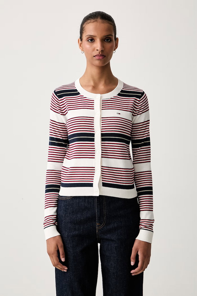 Tommy Jeans cardigan pentru femei din bumbac