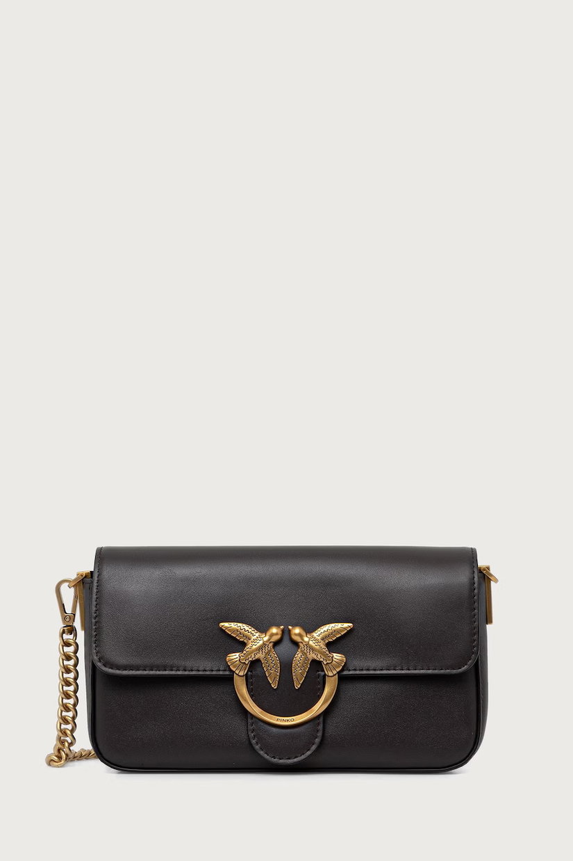 Pinko geantă crossbody pentru femei din piele