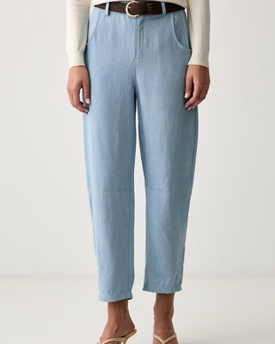 Haveone pantaloni pentru femei din lyocell