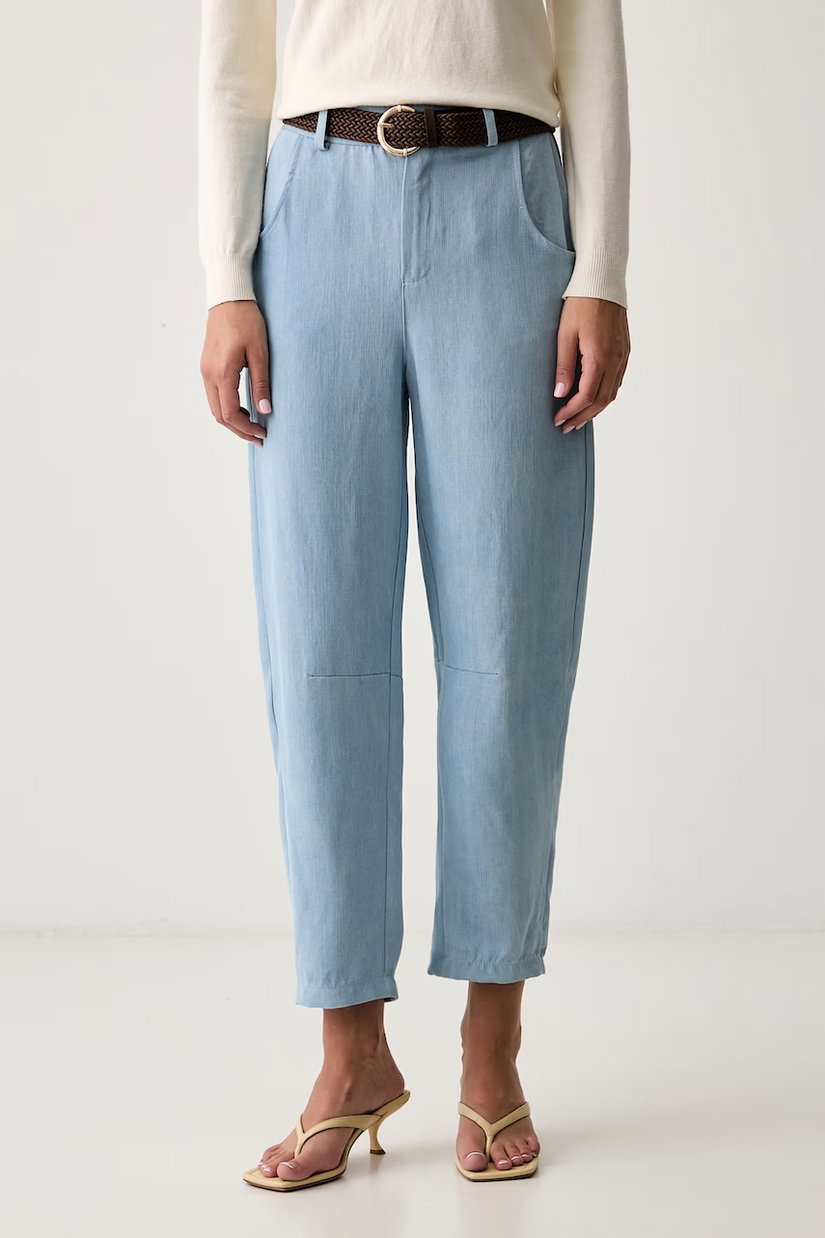 Haveone pantaloni pentru femei din lyocell