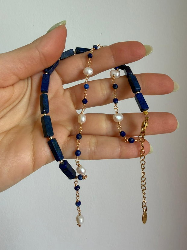 Colier Lapis lazuli