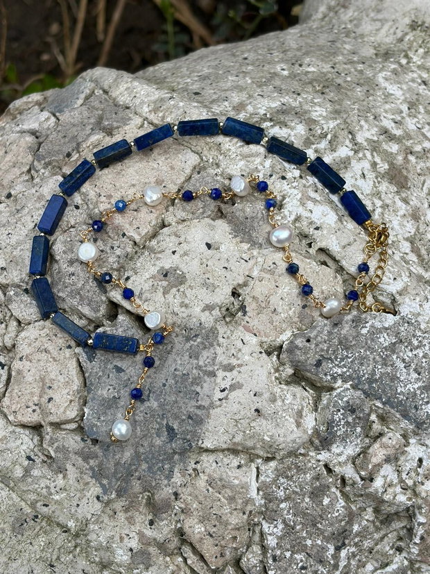 Colier Lapis lazuli