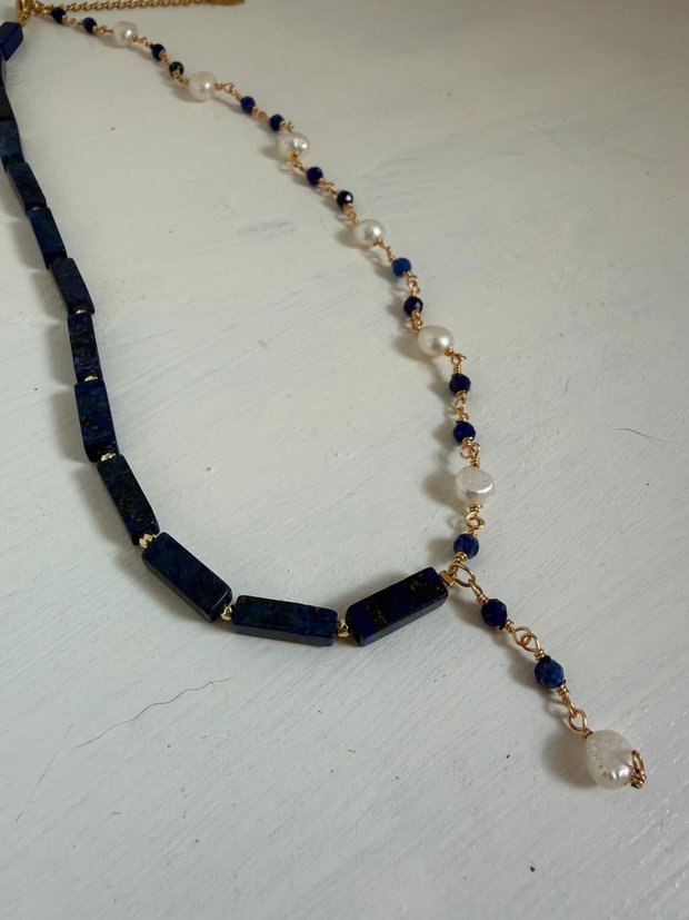 Colier Lapis lazuli