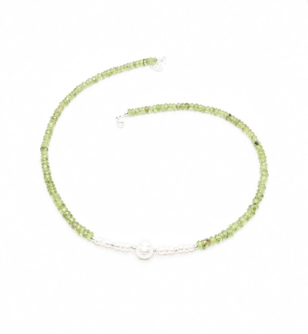 Colier peridot