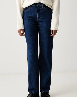 Tommy Jeans blugi straight pentru femei