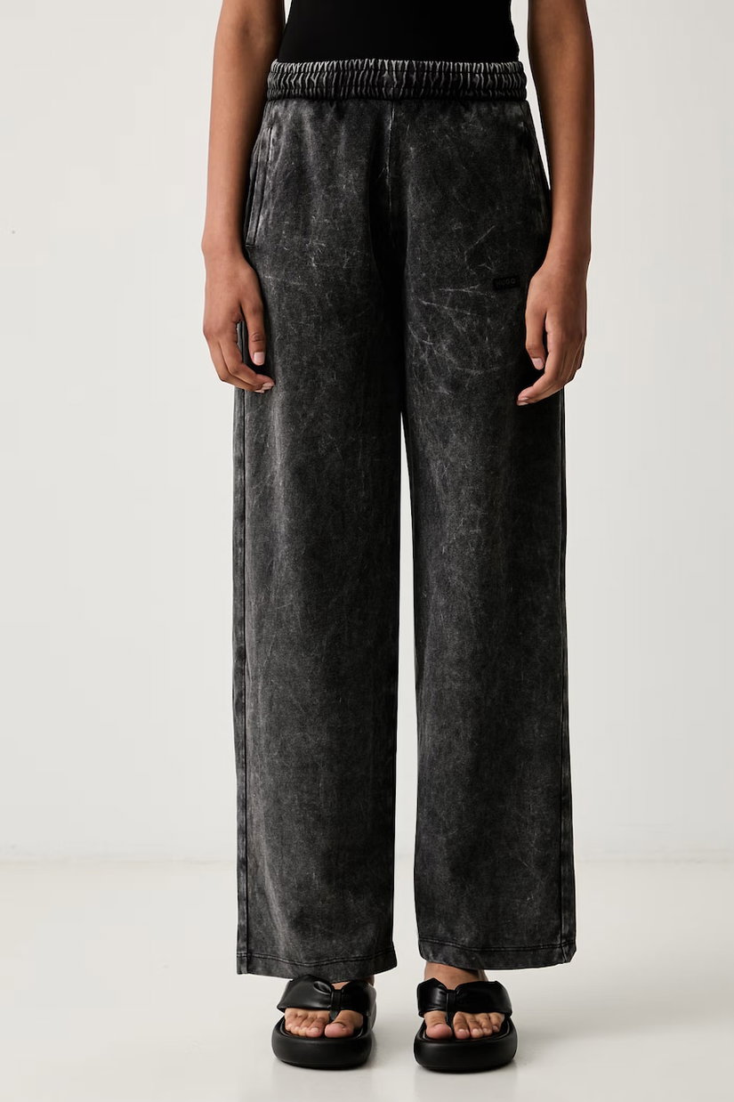 HUGO Blue pantaloni de trening pentru femei cu bumbac Nopassa_B